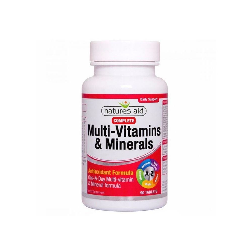 Natures Aid Complete Multi-Vitamin & Minerals 